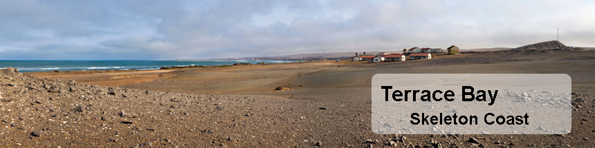 Terrace Bay nwr Skeleton Coast namibia