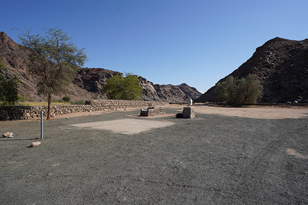 Fish River Canyon Ai Ais camp site