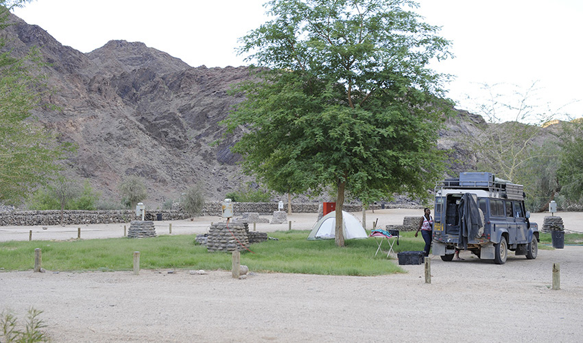Namibia Fish River Canyon Ai Ais Resort