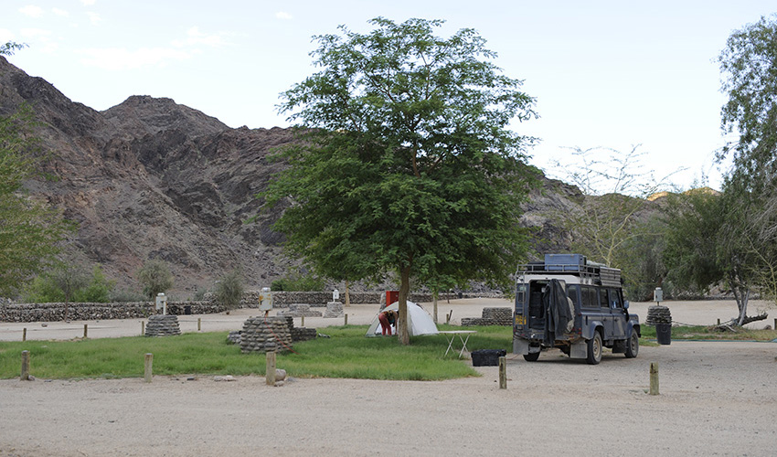 Namibia Fish River Canyon Ai Ais Resort