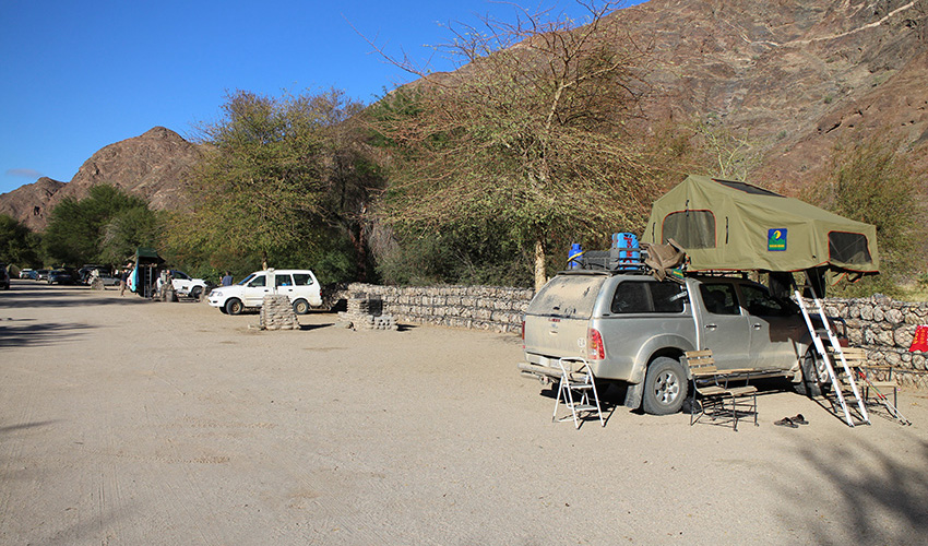 Namibia Fish River Canyon Ai Ais Resort