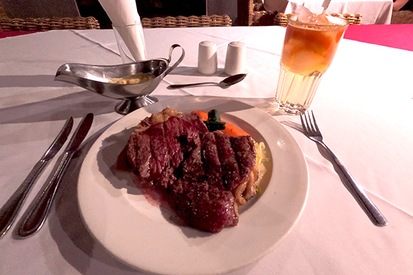 Etosha National Park Dolomite Resort dinner