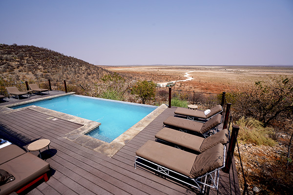 Etosha National Park Dolomite Resort swimming pool
