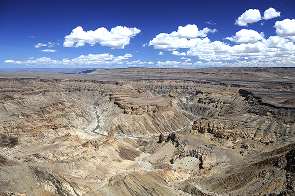 Fish River Canyon from Hobas viewpoint