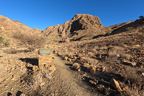 Naukluft Waterkloof walking trail