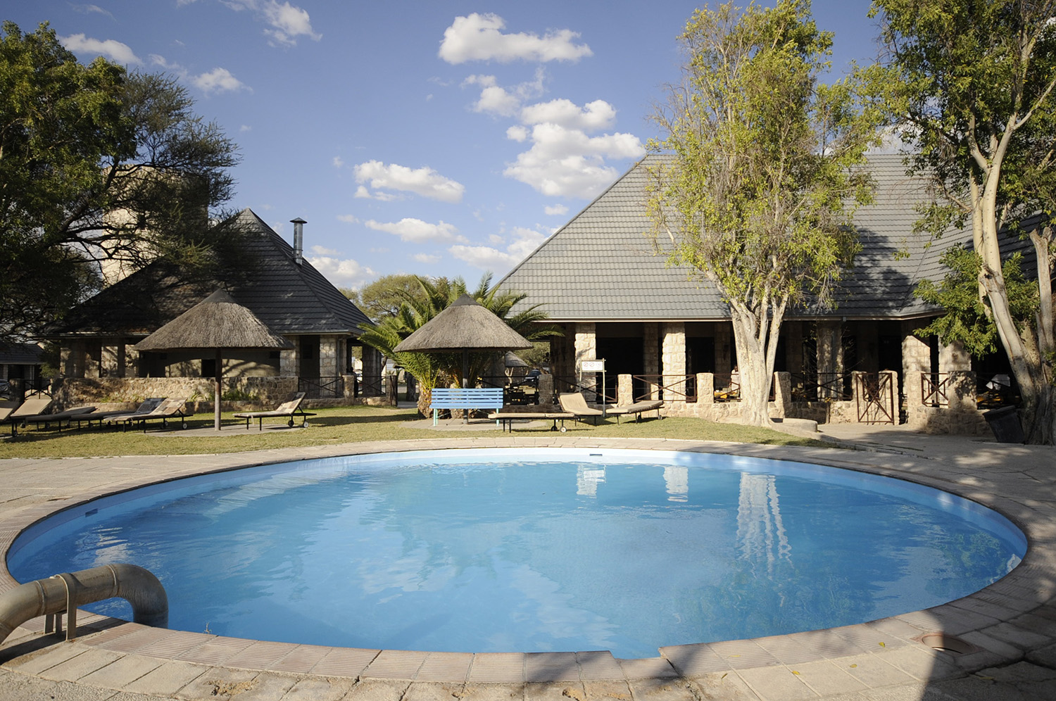 Okaukuejo Resort view