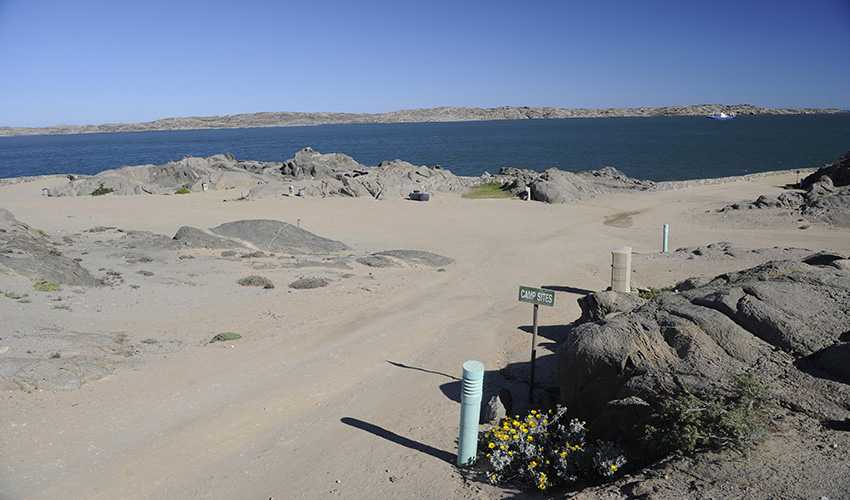 Namibia Luderitz Shark Island Campsite