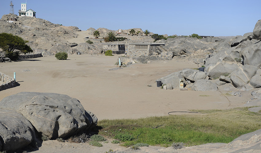 Namibia Luderitz Shark Island Campsite
