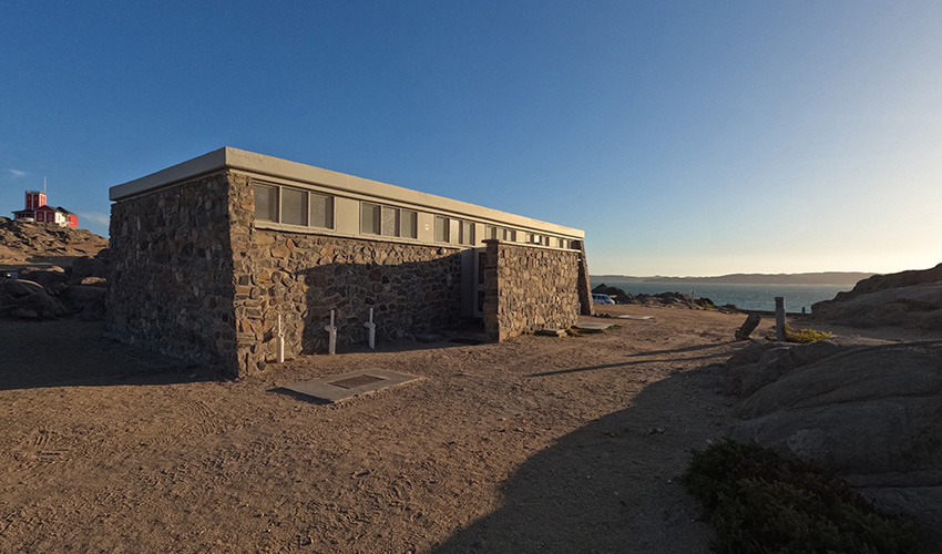 Namibia Luderitz Shark Island Campsite