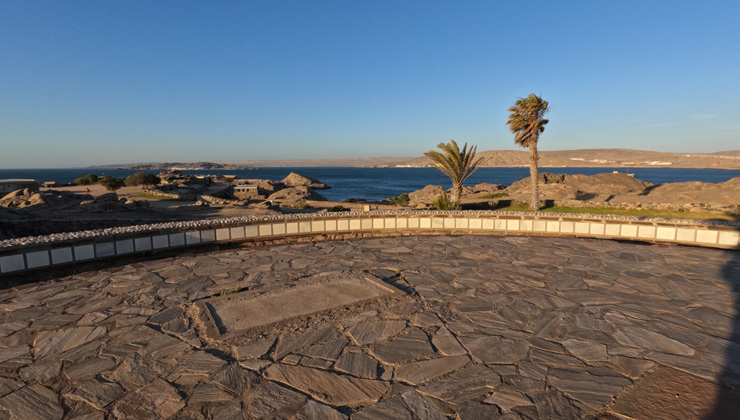 NWR Luderitz Shark Island Campsite Ocean View