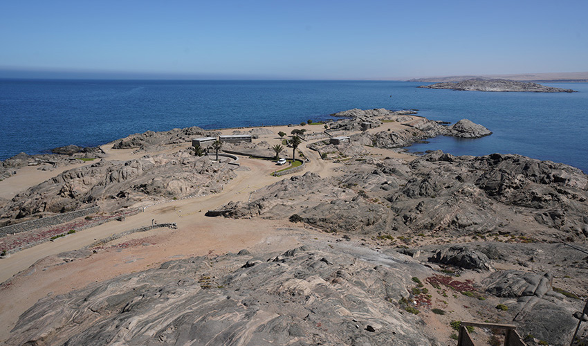 Namibia Luderitz Shark Island Lighthouse