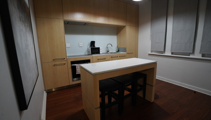 NWR Luderitz Shark Island Lighthouse Kitchen