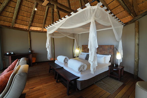 Sossus Dune Lodge bedroom
