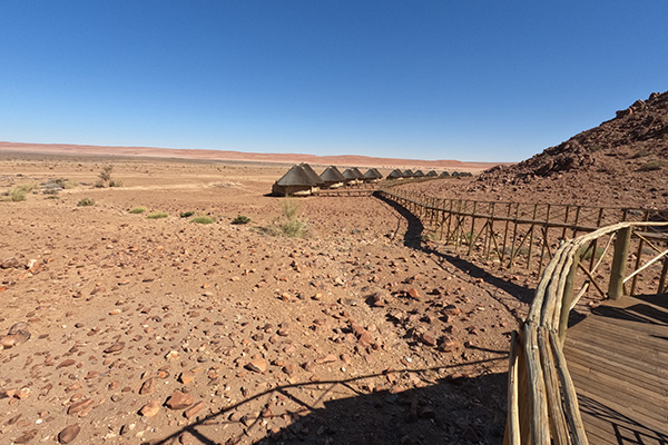 Sossus Dune Lodge view