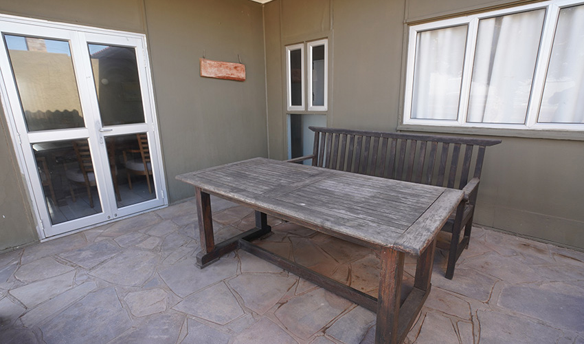 Beach chalet