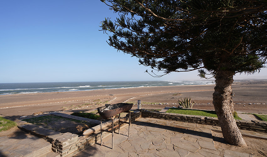 Beach chalet